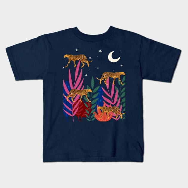 The Cheetah Kids T-Shirt by Shreyasi